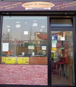 Piadineria a Milano " Sapori di Romagna "